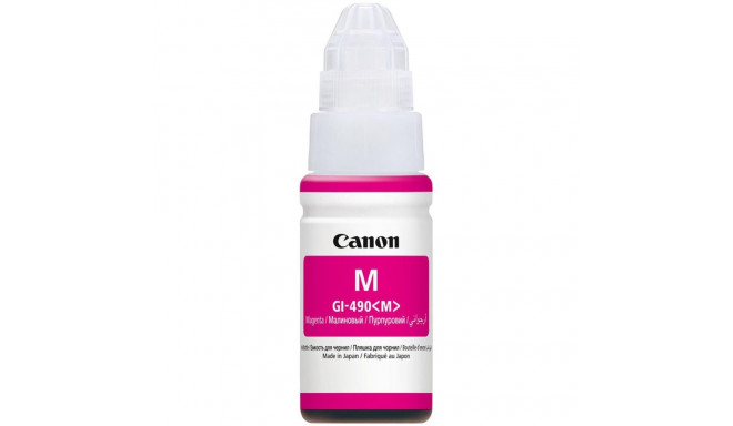 Tint Canon GI-490Magenta 70ml kuni 7000lk PIXMA G1400 G1410 G1411, G2400 G2410, G3400 G3411 G3415, G
