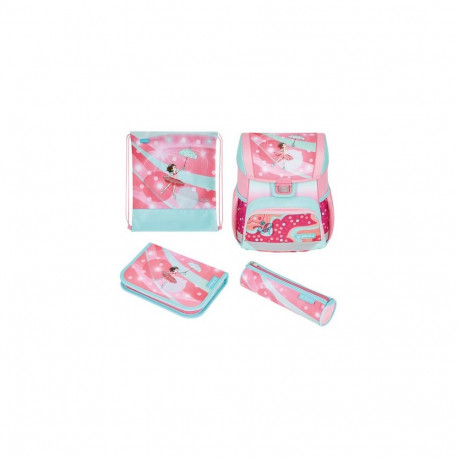Herlitz Loop Plus Ballet Love school bag set Girl Polyester Blue, Pink