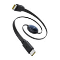 Baseus Datový kabel Nomos USB-C/USB-C 1,5m 100W černý