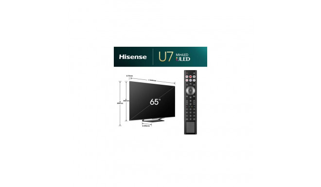 Hisense ULED MiniLED 65U7NQ ČR/TS