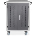 "Digitus Mobiler Ladeschrank für 30 Notebooks/Tablets bis 15,6'' USB-A UVC-Desinfektion Lüfter Schwa