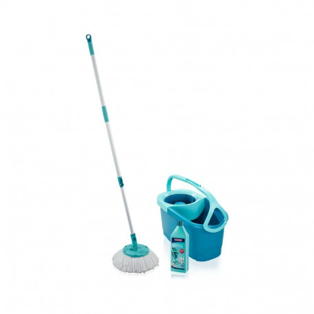 LEIFHEIT võre puhastuskomplekt Rotation Disc Mop Ergo + suur pesu kuni Power Cleaner 1L 55414