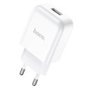 HOCO travel charger USB A + cable USB A to Lightning 2A N2 white