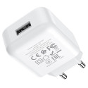 HOCO travel charger USB A + cable USB A to Lightning 2A N2 white