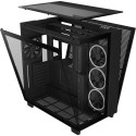 NZXT computer case H9 Elite All Black Tower Tempered Glass, black