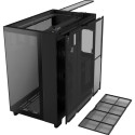 NZXT computer case H9 Elite All Black Tower Tempered Glass, black