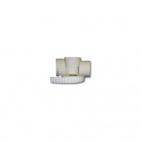 Etikett 40x29mm ilmastikukindel, kahes reas 2x20000tk rullis, rulli südamik 40mm