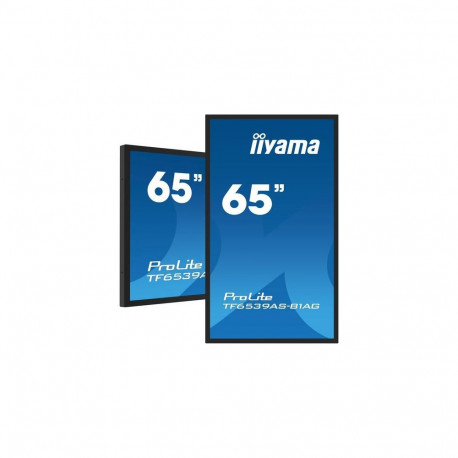 iiyama TF6539AS-B1AG Signage Display Kiosk design 163.8 cm (64.5") LED 435 cd/m² 4K Ultra H