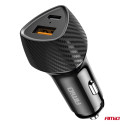 Laadija USB-A ja USB-C 38W 12/24V