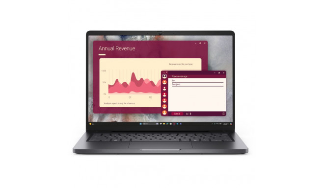 Dell Pro 14 PC14250/C5 120U/16GB/512GB SSD/14.0" FHD+/Integrated/FgrPr/FHD/IR Cam/Mic/WLAN + BT/US B