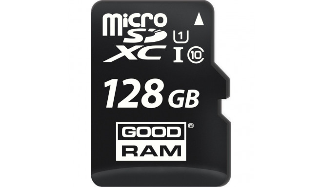GoodRam MicroSDXC kaart 128 GB Class 10 UHS-I/U1 (M1AA-1280R12)