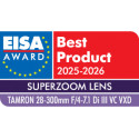 Tamron 28-300mm f/4-7.1 Di III VC VXD objektiiv Sonyle