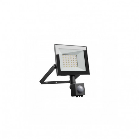 FLOODLIGH SENSOR 30W 230V NW IP44 BLACK