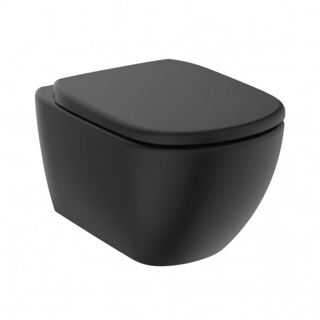 TOILET HUNG TESI T5361V3 WITH COVER BLAC