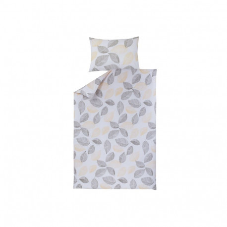 voodipesukomplekt Cassia Leaves puuvill 140x200