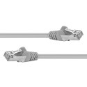PremiumCord F/UTP 0,5m CAT.6 patch cable awg26 grey