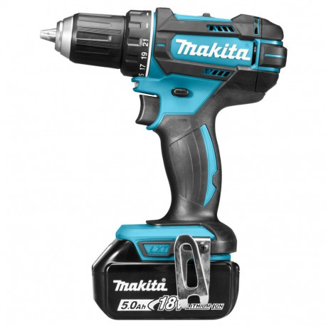Makita akutrell 18V 2x 5.0Ah li-ion 62/36Nm 1.7kg led