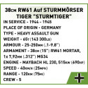 Klocki 38 cm sturmmörser sturmtiger