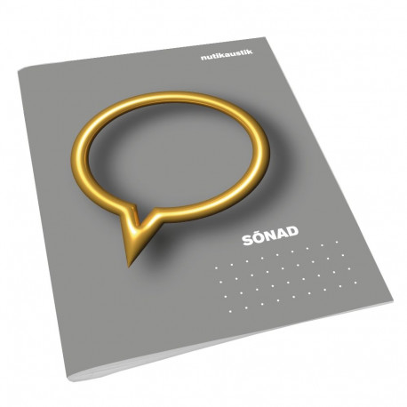 Kaustik 36lehte Nutikaustik sõnad, jooneline