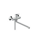 Hansgrohe Logis Single lever bath mixer with long spout 71402000 Hansgrohe Logis Single lever bath mixer with long spout 71402000