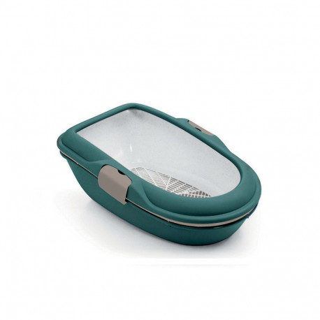 Cat toilet Furba Chic 59x39x22cm green|light gray