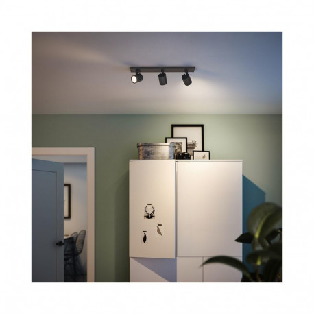 LAMP RUNNER BAR/TUBE BLACK 3X20W 230V