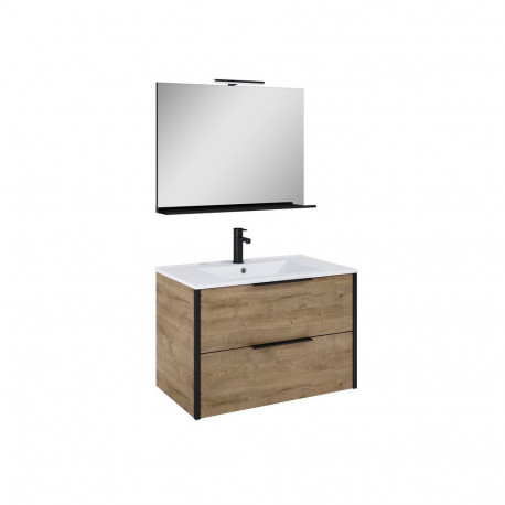 SET ARIA MASTERJERO 80 2S kaneel peegel LED