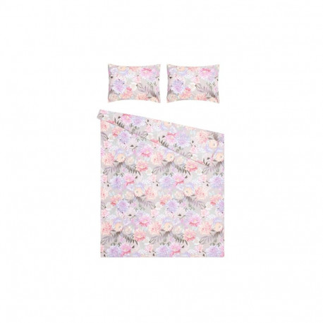 BED COV SET POLIERE PERCALE 160x200CM