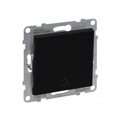 nupplüliti kellasümboliga must