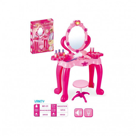 DRESSING TABLE WITH SOUND AND LIGHT BAT