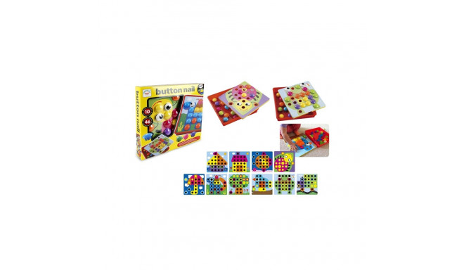 BUTTON PUZZLE GAME 30.5X5X30.5