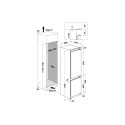 Integreeritav külmik Whirlpool WHC18D011C1SF