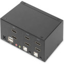 Digitus KVM Switch Dual Display 4K HDMI