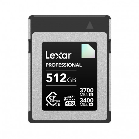 Lexar CFexpress 4.0 Pro Diamond R3700/W3400 (VPG400) 512GB