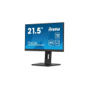 iiyama ProLite 21.5” IPS 3-side borderless monitor with USB hub, 100Hz refresh rate and height-adjus