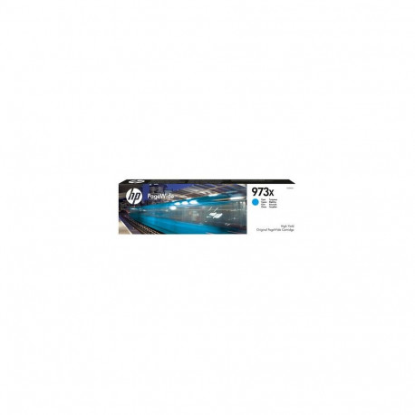 HP 973X High Yield Cyan Original PageWide Cartridge