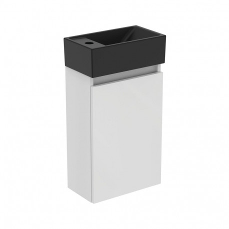 Eurovit valge vasakpoolse valamuga riputatav kapp