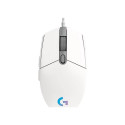 LOGITECH G102 LIGHTSYNC GAMING MOUSE WHT