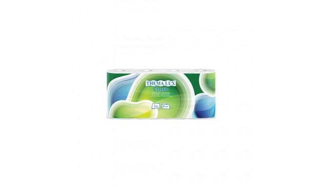 TOILET PAPER THEMA LUX8PCS 2LAYERS
