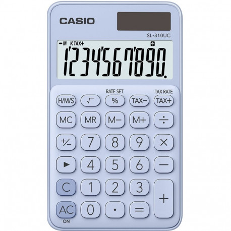 Casio SL-310UC-LB helesinine kalkulaator