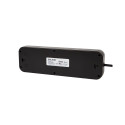 98-208# Przedłużacz sieciowy ps-530s 5-gniazd 4xusb 1xusb-c 3m czarny 3x1mm
