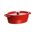 PYREX Katls 5.8L PYREX ovals cuguna 33cm/sarkans 33SC5AC33