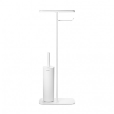 BRABANTIA Tualetes piederumu statīvs MindSet - Mineral Fresh White