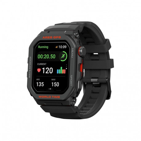 Smartwatch - Zeblaze Ares GPS, Bluetooth Calling, Health Monitoring, 14 Days Battery Life, Black