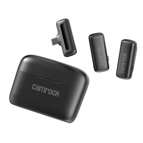 Audio Transmission Kit - Camrock Trio MW3 Wireless, 20m Range, Lightning