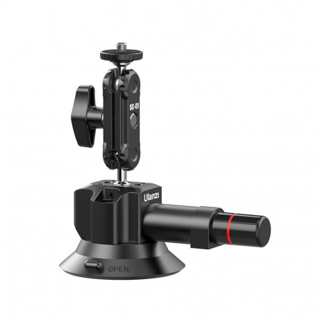 Camera Mount - Ulanzi SC-01 Suction Cup 1kg Capacity 360° Ball Head