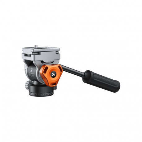 Video Head - K&F Concept FH-03 5kg Capacity +90°/-90° Tilt 360° Pan