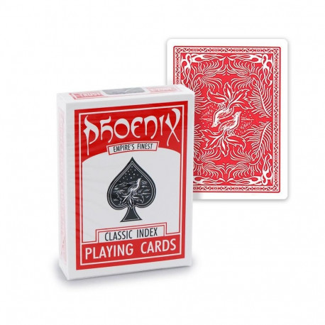 Playing Cards - Phoenix Empire's Finest Poker-sized Red Cards 63.5 x 88.9 mm