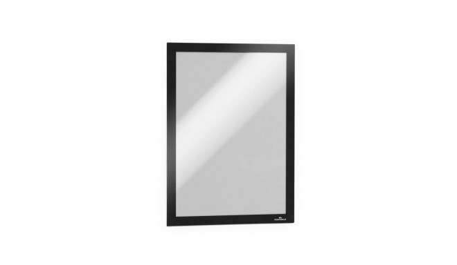 Inforaam magnetiline DURAFRAME A4, iseliimuv, must, Durable