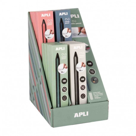 Harilik pliiats Apli Up North Infinite igavene, kaasas varusüdamik, assortiikorpus